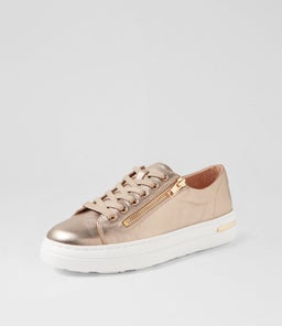 WOVI DJ CHAMPAGNE WHITE SOLE LEATHER