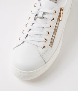 WOVI DJ WHITE WHITE SOLE LEATHER