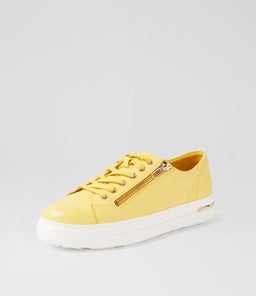 WOVI DJ LEMON WHITE SOLE LEATHER
