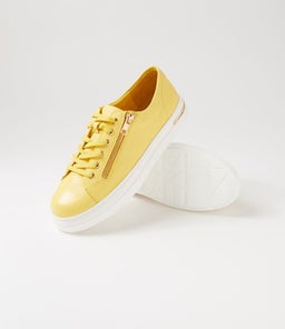 WOVI DJ LEMON WHITE SOLE LEATHER