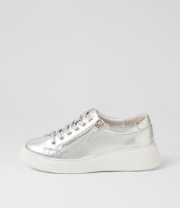 YANJI DJ SILVER WHITE SOLE LEATHER