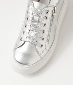 YANJI DJ SILVER WHITE SOLE LEATHER