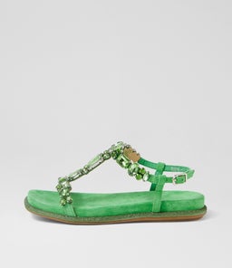 YOPAL DJ LT EMERALD SUEDE JEWELS