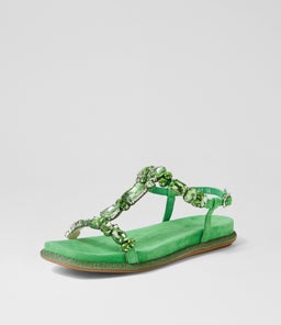 YOPAL DJ LT EMERALD SUEDE JEWELS