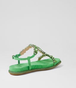YOPAL DJ LT EMERALD SUEDE JEWELS