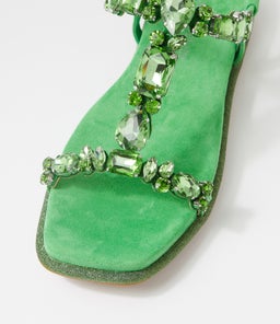 YOPAL DJ LT EMERALD SUEDE JEWELS