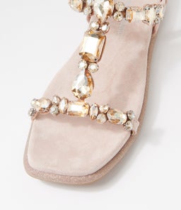 YOPAL DJ NUDE SUEDE JEWELS
