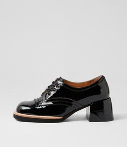 ALVON DJ BLACK PATENT LEATHER