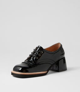 ALVON DJ BLACK PATENT LEATHER
