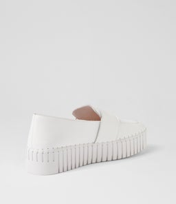 BELENNA DJ WHITE GOLD WHITE SOLE LEATHER