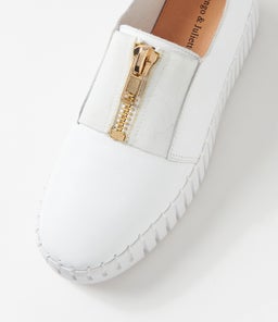 BRANZA DJ WHITE WHITE SOLE LEATHER