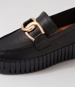 BRONTIS DJ BLACK BLACK SOLE LEATHER