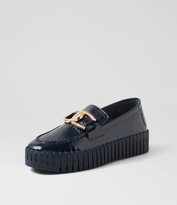 BRONTIS DJ NAVY NAVY SOLE PATENT LEATHER