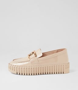 BRONTIS DJ OATMEAL OATMEAL SOLE PATENT LEATHER