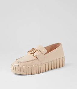 BRONTIS DJ OATMEAL OATMEAL SOLE PATENT LEATHER