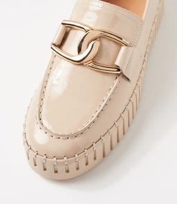 BRONTIS DJ OATMEAL OATMEAL SOLE PATENT LEATHER