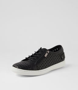 DIDOS DJ BLACK WHITE SOLE LEATHER