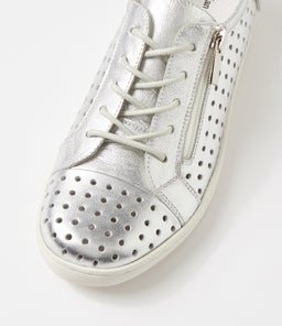 DIDOS DJ SILVER WHITE SOLE LEATHER