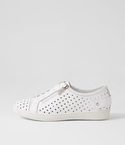 DIDOS DJ WHITE WHITE SOLE LEATHER
