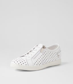 DIDOS DJ WHITE WHITE SOLE LEATHER