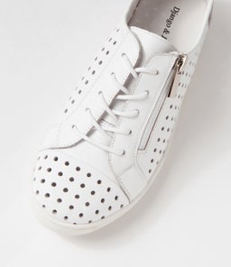 DIDOS DJ WHITE WHITE SOLE LEATHER