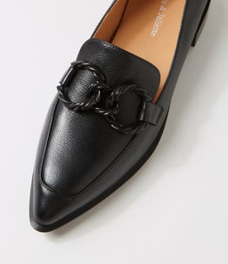 ELGIN DJ BLACK LEATHER