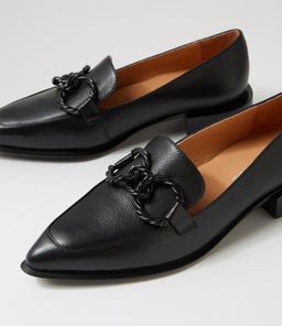 ELGIN DJ BLACK LEATHER