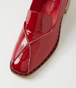 FLEETA DJ DK RED PATENT LEATHER
