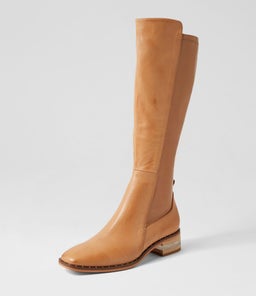 FOLMY DJ DK TAN DK TAN LEATHER STRETCH SMOOTH