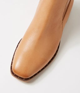 FOLMY DJ DK TAN DK TAN LEATHER STRETCH SMOOTH