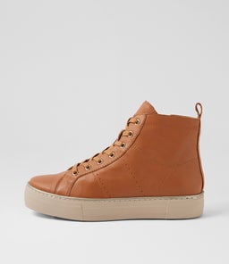 FISSIO DJ DK TAN ALMOND SOLE LEATHER
