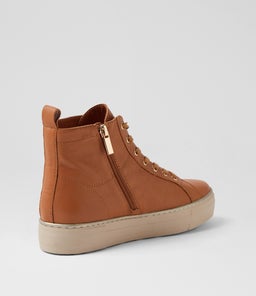 FISSIO DJ DK TAN ALMOND SOLE LEATHER