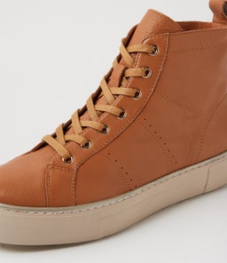 FISSIO DJ DK TAN ALMOND SOLE LEATHER