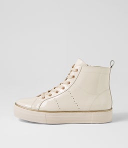 FISSIO DJ IVORY IVORY SOLE PATENT LEATHER