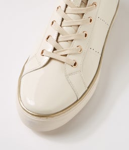 FISSIO DJ IVORY IVORY SOLE PATENT LEATHER