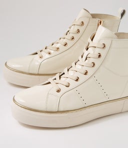 FISSIO DJ IVORY IVORY SOLE PATENT LEATHER