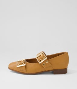 GEON DJ DK TAN LEATHER