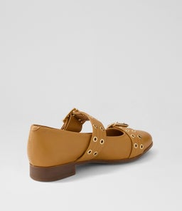 GEON DJ DK TAN LEATHER