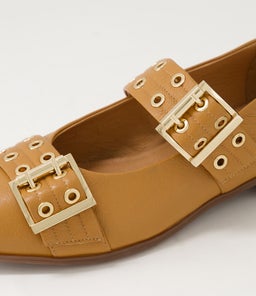GEON DJ DK TAN LEATHER