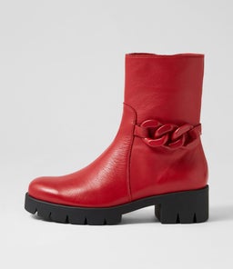 HARITA DJ DK RED LEATHER