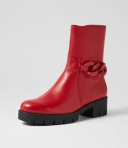 HARITA DJ DK RED LEATHER