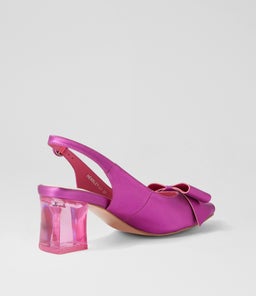 HENSLEY DJ FUCHSIA SATIN LEATHER