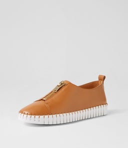 HAINA DJ DK TAN WHITE SOLE LEATHER