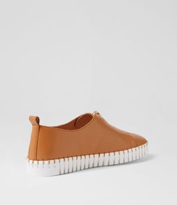 HAINA DJ DK TAN WHITE SOLE LEATHER