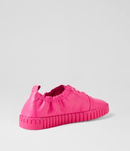 HAZELLE DJ HOT PINK HOT PINK SOLE LEATHER