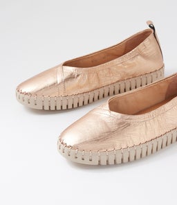 HEATON DJ CHAMPAGNE PRINT LEATHER