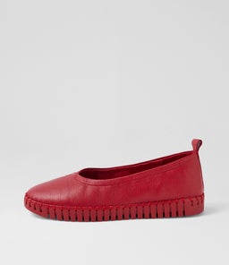 HEATON DJ DK RED DK RED SOLE LEATHER