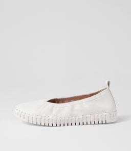 HEATON DJ WHITE WHITE SOLE LEATHER