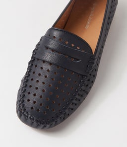 LONASER DJ NAVY LEATHER