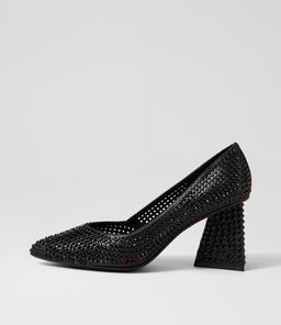 LORENZO DJ BLACK SHIMMER LEATHER
